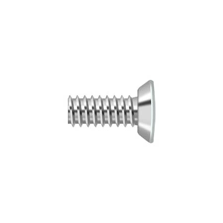 Deltana Wood Screw, Prime Coat White Steel SCMS1005USPW